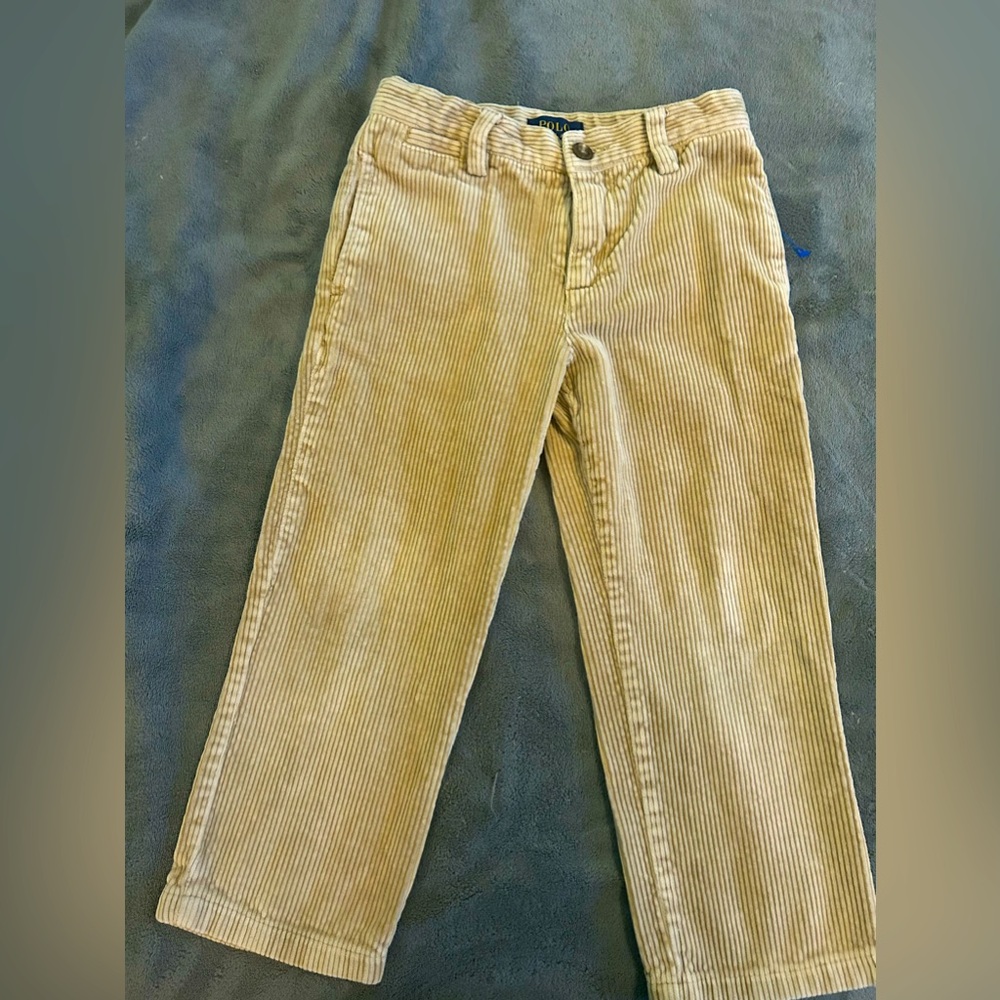 Ralph Lauren Polo Tan Corduroy Pants size 5